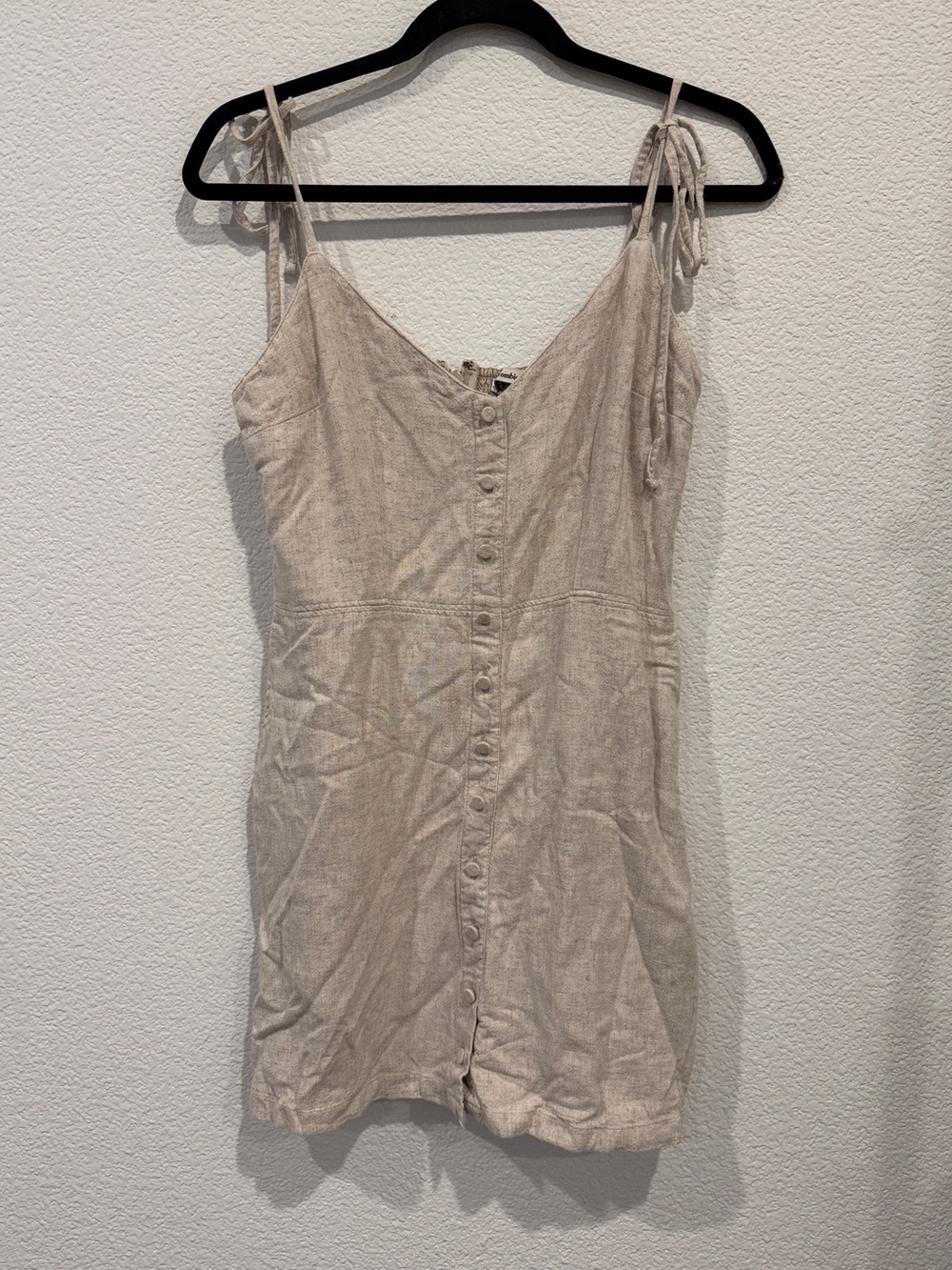 Abercrombie & fitch shoulder tie mini dress